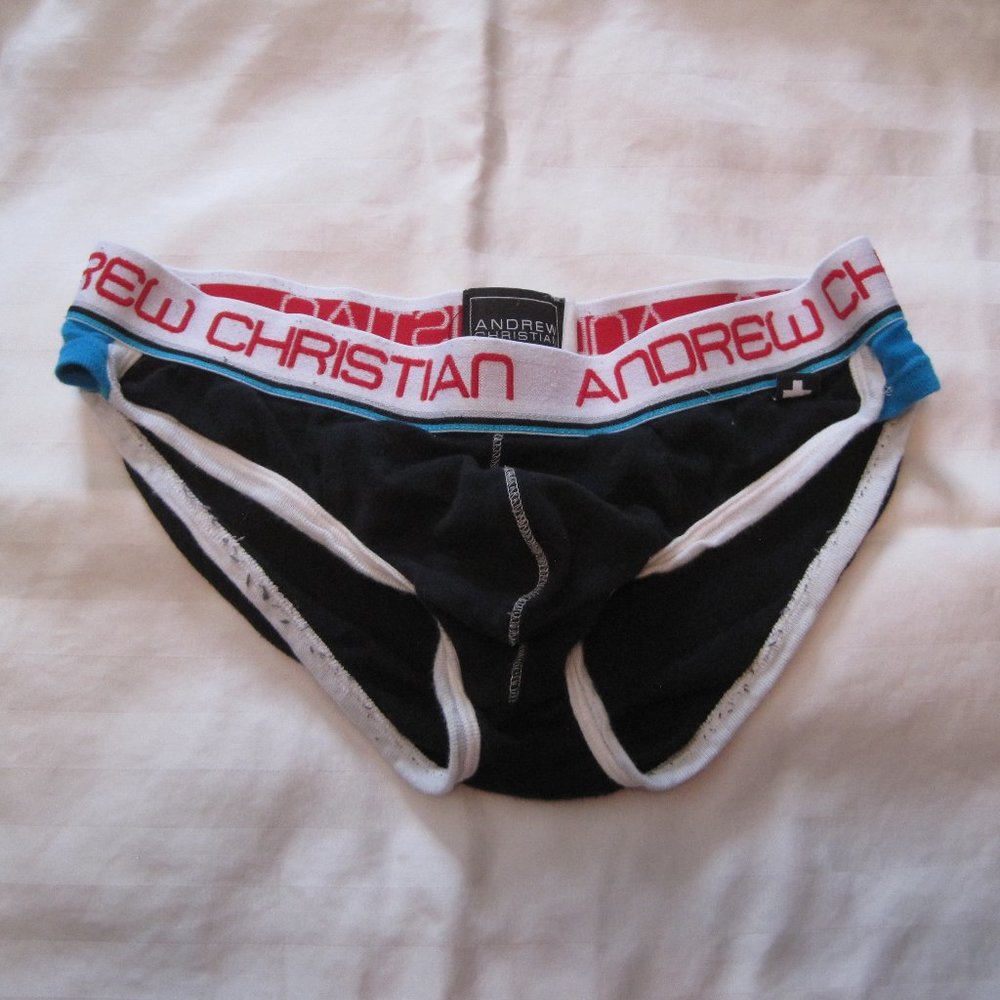 Andrew Christian Black Underwear Brief Black with